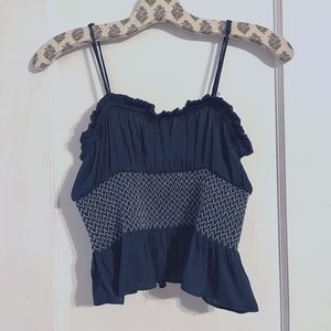 Free People Intimately Ruffle Crop